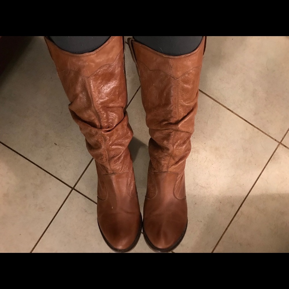 🔥Brown Cowboy Boots🐴